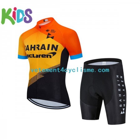 Enfant Tenue Cycliste et Cuissard 2020 Team Bahrain McLaren N001